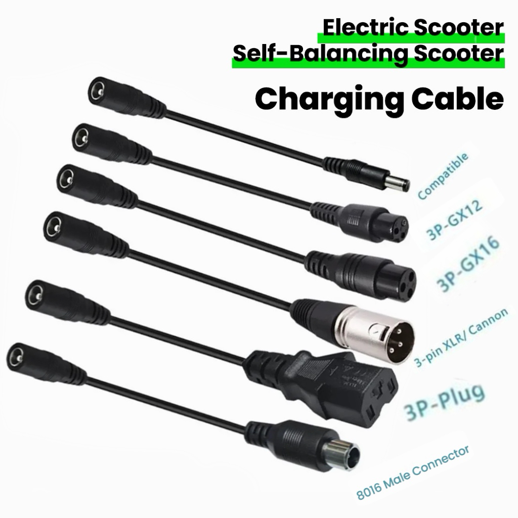 Electric Scooter Charger - Adaptateur de câble connecteur DC5.5MM vers