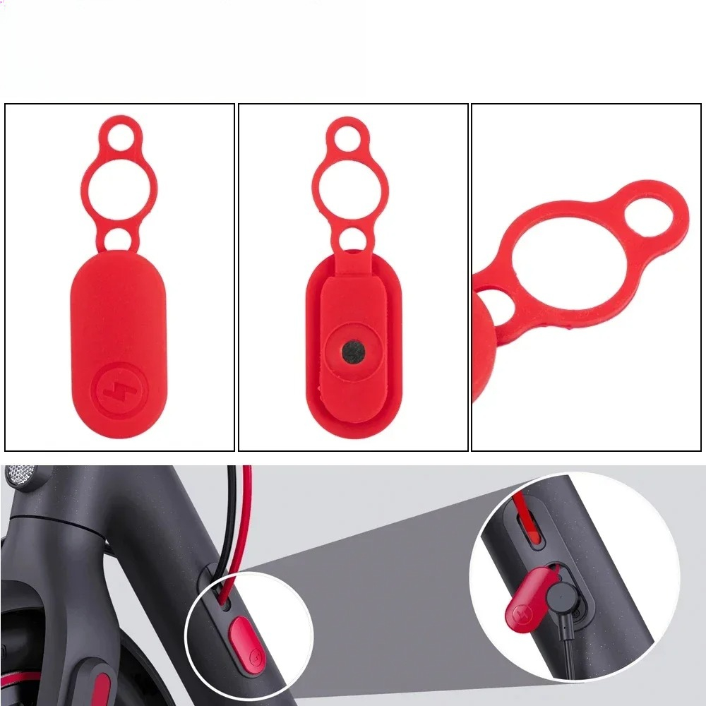 Electric Scooter Rain Cover - Port de charge de batterie pour