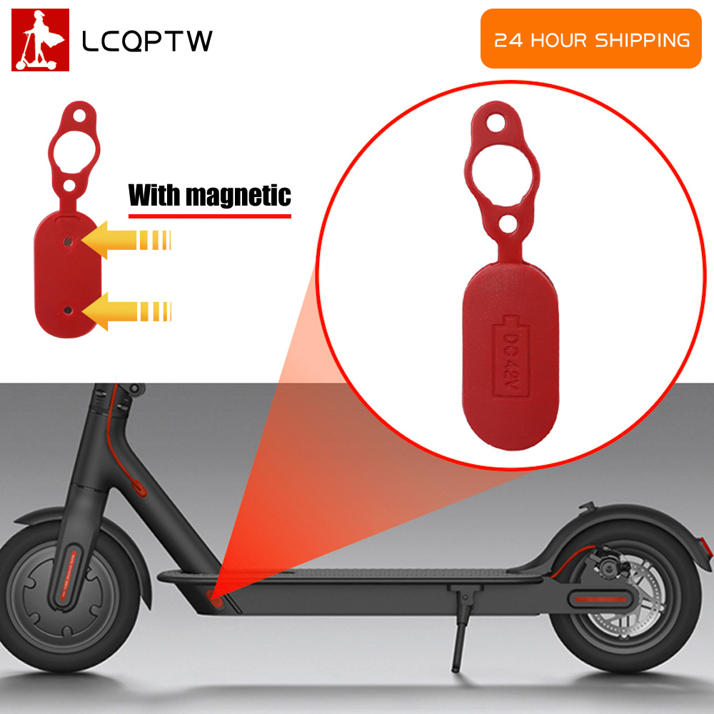 Electric Scooter Rain Cover - Cache-prise étanche anti-poussière pour trottinette électrique