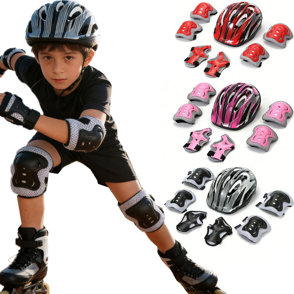 Scooter Helmet Set - Ensemble d'équipement de protection pour vélo,