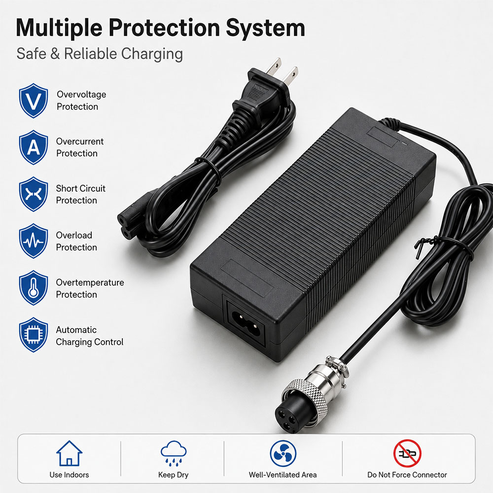 Chargeur de batterie de Scoote - Electric Scooter Charger avis et prix