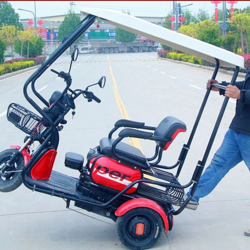 Bâche fermée pour moto, rideau - Electric Scooter Rain Cover avis et prix
