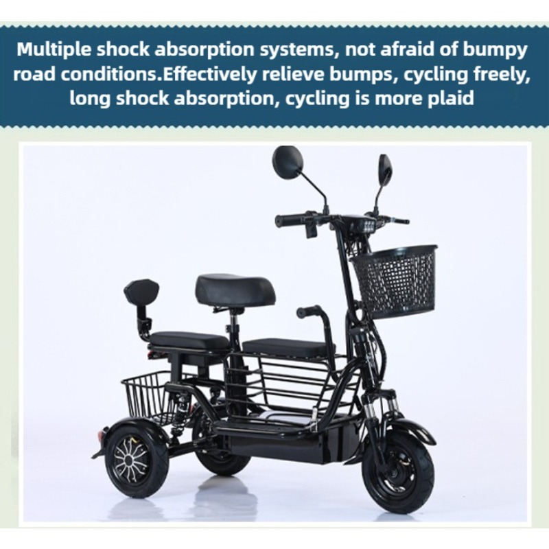 Nouveau Tricycle adulte voyage - Folding Electric Scooter avis et prix
